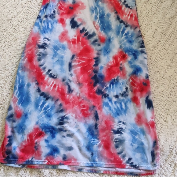 Tie dye razorback dress - Picture 3 of 5
